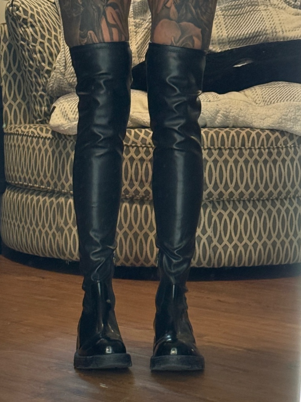Modern Diesel OTK lug sole boots Size 9